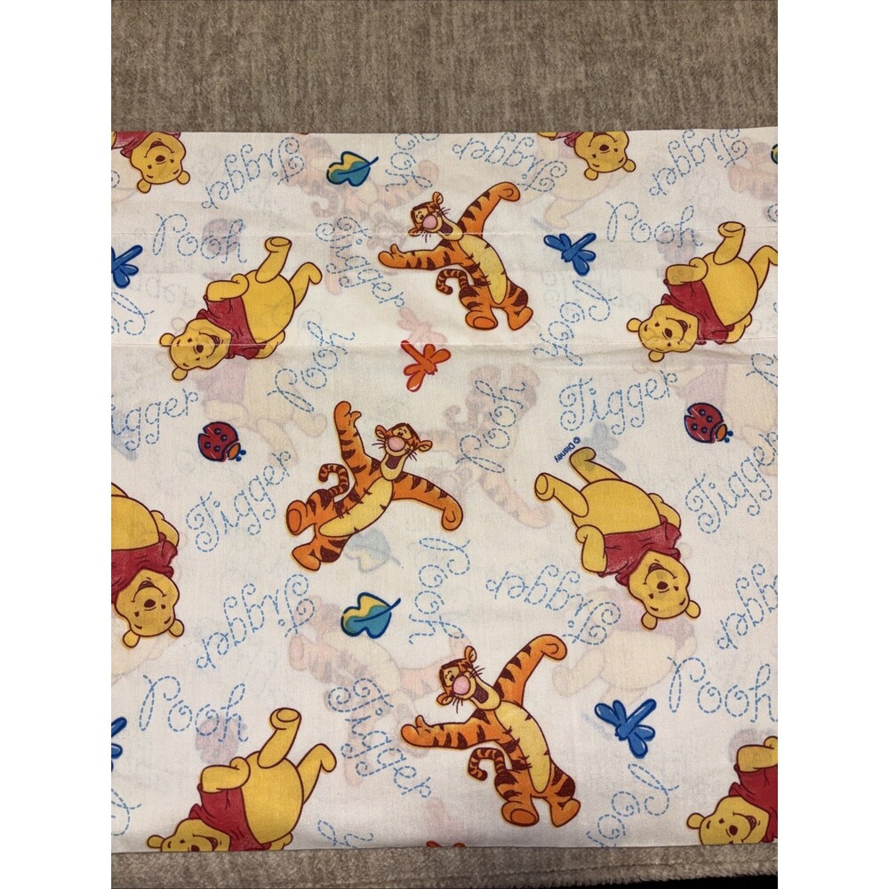 Vintage Winnie The Pooh Valance window Curtain 72 X 18 Inches Disney Tigger